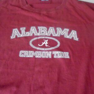 alabama crimson tide t shirt mens 3xl no sleeves clean BIN P1